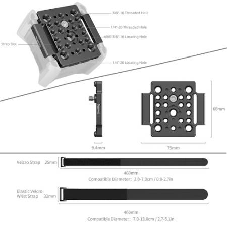 SmallRig 4883 - płytka montażowa do rejestratora Zoom F3_3